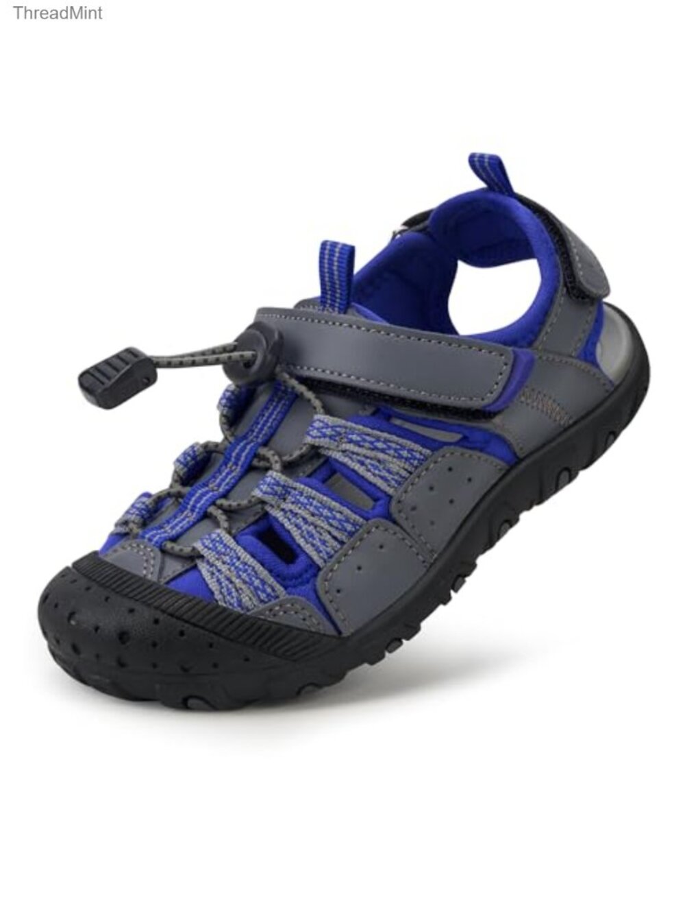Kids Closed Toe Hiking Water Sport Sandals Non Slip Adjustable